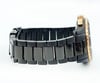 View Of Opposite Crown Facing Side Of Buler 37141 Stainless Steel Watch Display Model Condition