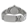 Back View Of Solid Back Case And Closed Stainless Steel Band Of Rolex 68240 Watch Pre Owned Condition