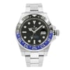 Front Full View Of Rolex 116710BLNR Stainless Steel Watch Pre Owned Condition Good
