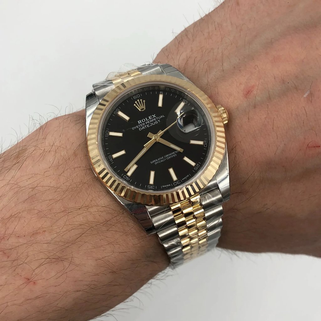Front Full View Of Rolex 126333 Stainless Steel Watch Unworn Condition {Product Condition}