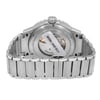 Back View Of Exhibition Back Case And Closed Stainless Steel Band Of Edox 80094-3NM-BU1 Watch Pre Owned Condition