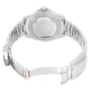 Back View Of {Caseback} Back Case And Open Stainless Steel Band Of Rolex 116710BLNR Watch Display Model Condition