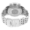 Back View Of Screwback Back Case And Closed Stainless Steel Band Of Breitling A2432212/B726-443A Watch Pre Owned Condition