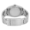 Back View Of Solid Back Case And Closed Stainless Steel Band Of Rolex 116034 Watch Pre Owned Condition