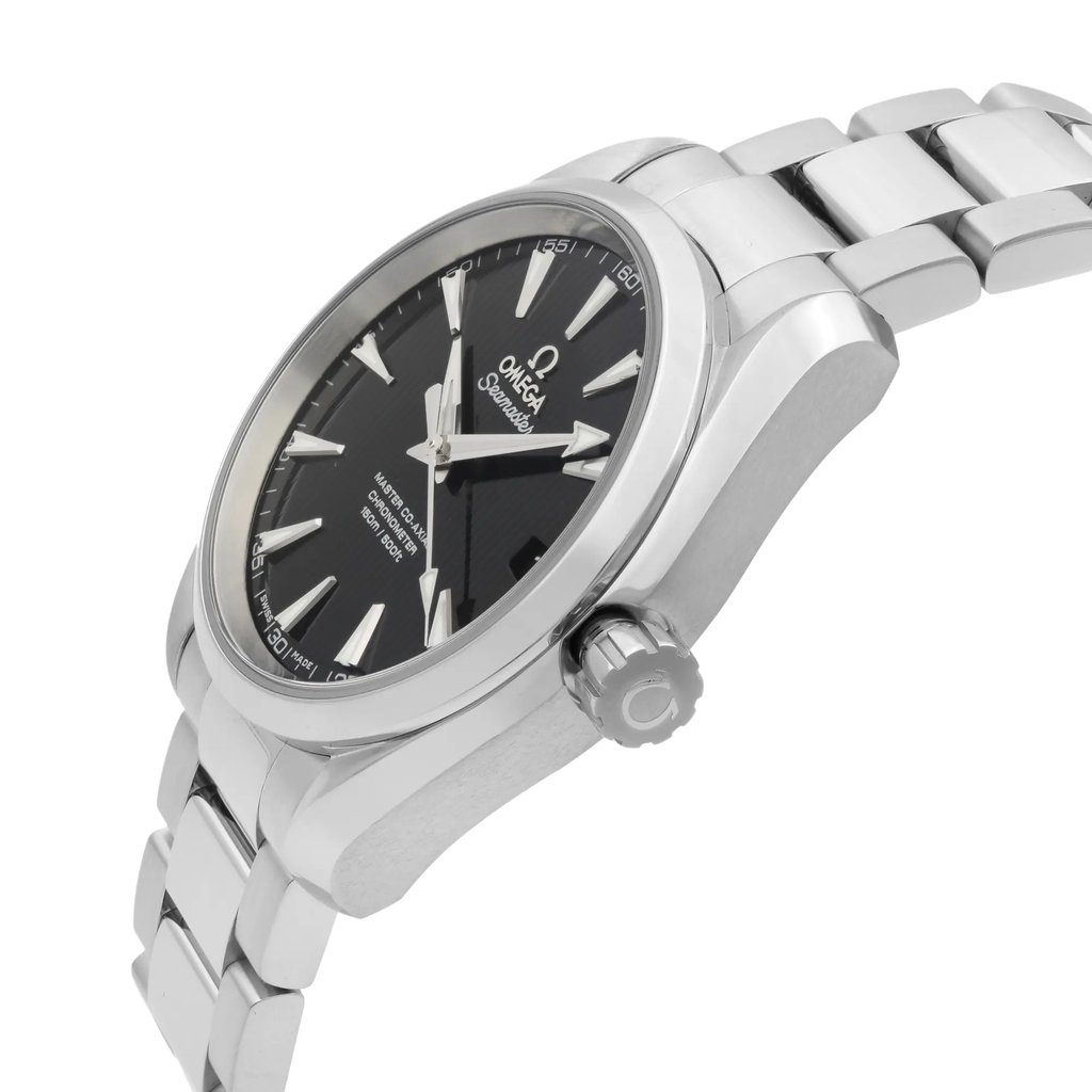View Of Crown Facing Side Of OMEGA 231.10.39.21.01.002 Stainless Steel Watch Unworn Condition