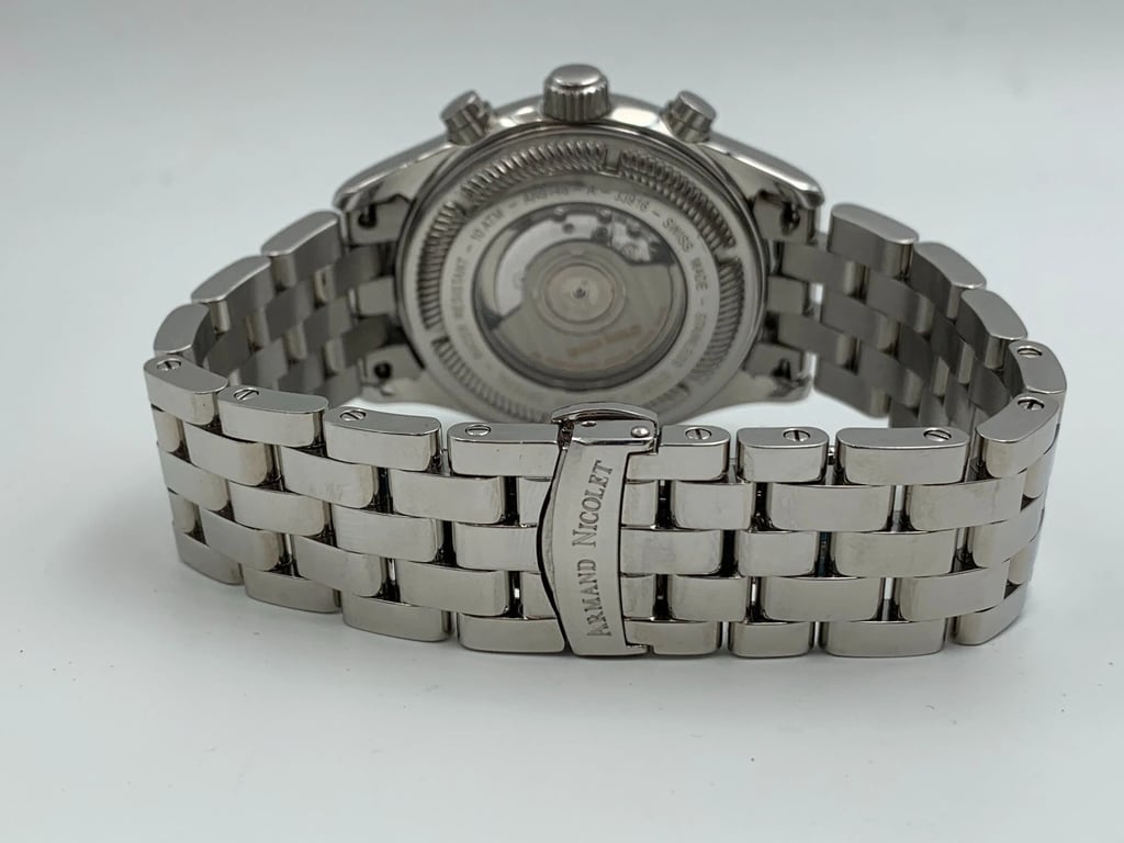 11th image of Armand Nicolet 9648A-AG-M9140 Wristwatch, DisplayModel condition