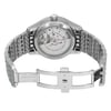 Back View Of Exhibition Back Case And Open Stainless Steel Band Of OMEGA 433.10.41.22.10.001 Watch Pre Owned Condition