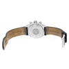 Back View Of {Caseback} Back Case And Open Leather Band Of Breitling A13356 Watch Pre Owned Condition