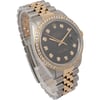 View Of Opposite Crown Facing Side Of Rolex 16013 Stainless Steel Watch Pre Owned Condition