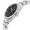 View Of Crown Facing Side Of Tissot T101.410.11.051.00 Stainless Steel Watch Display Model Condition