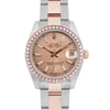 Up Close Front Facing Picture Of Rolex 178271 Stainless Steel Watch Pre Owned Condition