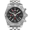 Up Close Front Facing Picture Of Breitling AB041210/BB48-384A Stainless Steel Watch Pre Owned Condition