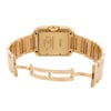Back View Of {Caseback} Back Case And Open Rose Gold Band Of Cartier W5310003 Watch Pre Owned Condition