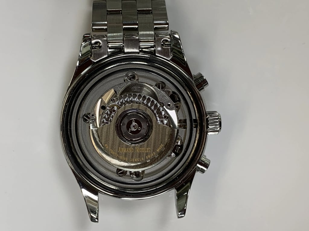 5th image of Armand Nicolet 9648A-AG-M9140 Wristwatch, DisplayModel condition