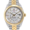 Up Close Front Facing Picture Of Rolex 326933 Stainless Steel Watch Unworn Condition