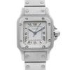 Up Close Front Facing Picture Of Cartier 901 Stainless Steel Watch Pre Owned Condition