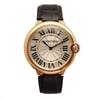 Front Full View Of Cartier W6920083 Rose Gold Watch Pre Owned Condition Good