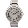Front Full View Of Cartier WSBB0049 Stainless Steel Watch Pre Owned Condition {Product Condition}