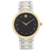 Front Full View Of Movado 0607043 Stainless Steel Watch New With Defects Condition Good