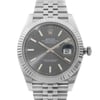 Up Close Front Facing Picture Of Rolex 126334 Stainless Steel Watch Unworn Condition
