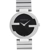 Up Close Front Facing Picture Of Gucci YA133307 Stainless Steel Watch Pre Owned Condition
