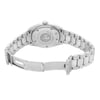 Back View Of Solid Back Case And Open Stainless Steel Band Of OMEGA 2517.30.00 Watch Pre Owned Condition
