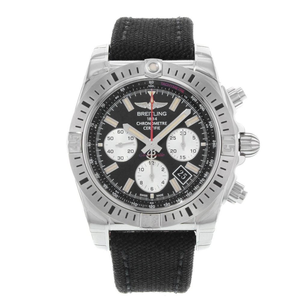 Front Full View Of Breitling AB01154G/BD13-1FD Stainless Steel Watch Unworn Condition {Product Condition}
