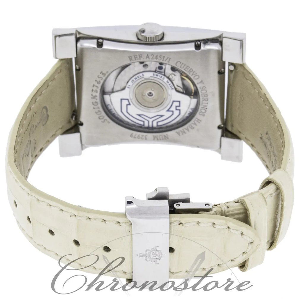 3rd image of Cuervo y Sobrinos A 2451/1 Wristwatch, Unworn condition