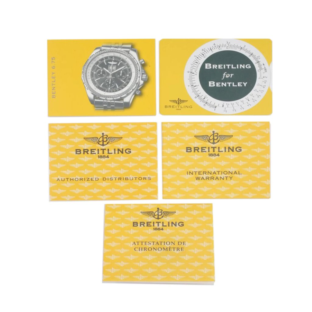  Full View Box And Documents For Breitling A4436212/G573-970A Without watch In The Image 