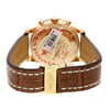 Back View Of {Caseback} Back Case And Closed Leather Band Of Breitling R2133012.Q578.739P.R20BA.1 Watch Display Model Condition
