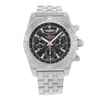 Front Full View Of Breitling AB011010/BB08-377A Stainless Steel Watch Pre Owned Condition {Product Condition}