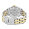 Back View Of {Caseback} Back Case And Closed Stainless and Solid Gold Band Of Breitling B66050 Watch Pre Owned Condition