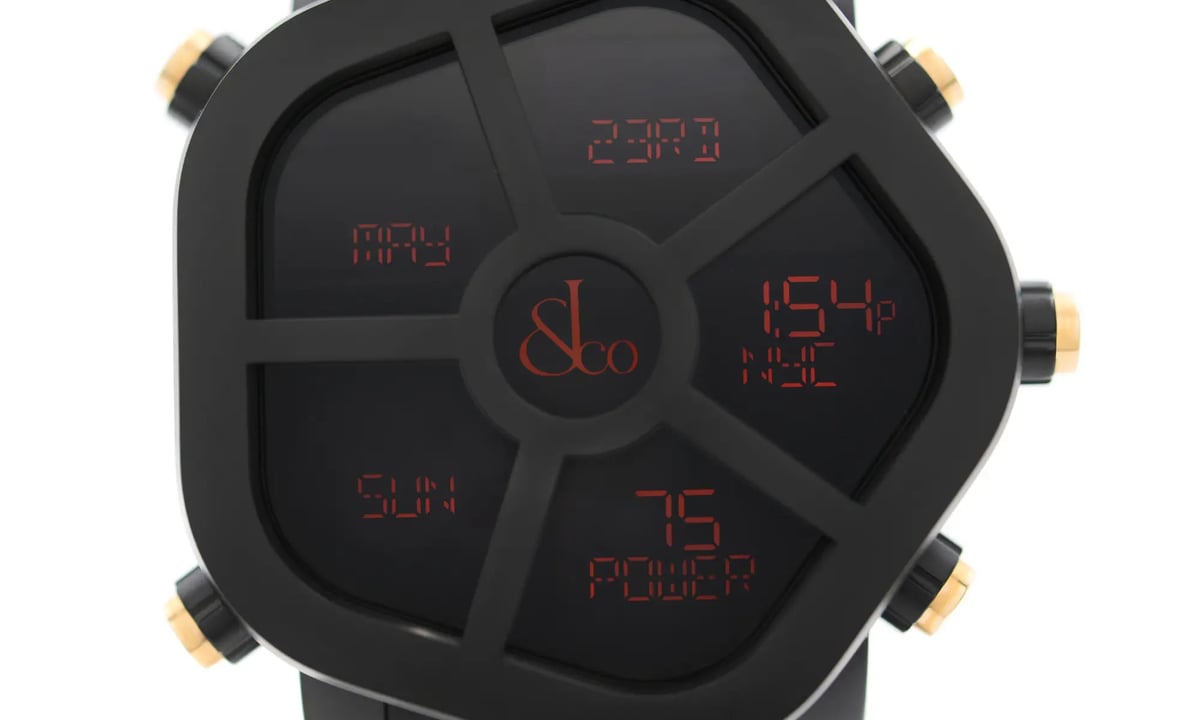 Chronostore - Jacob & Co. Ghost Steel Black PVD Quartz Mens Watch