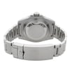 Back View Of Screwback Back Case And Closed Stainless Steel Band Of Rolex 114060 Watch Pre Owned Condition