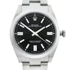Up Close Front Facing Picture Of Rolex 126000 Stainless Steel Watch New Condition