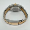 Back View Of Solid Back Case And Closed Stainless Steel,Yellow Gold Band Of Rolex 126333 Watch Pre Owned Condition