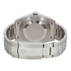 Back View Of Solid Back Case And Closed Stainless Steel Band Of Rolex 126300 Watch Pre Owned Condition