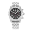 Front Full View Of Breitling AB011110-BA50SS Stainless Steel Watch Pre Owned Condition {Product Condition}