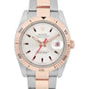 Up Close Front Facing Picture Of Rolex 116261 Stainless Steel Watch Pre Owned Condition