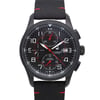 An image of a Wristwatch by Victorinox. This New With Defects item is designed for Men, featuring a Casual style. It has a Mechanical (Automatic) movement and an Analog display with a Black dial color. The indices include 12-Hour Dial,Arabic Numerals. The band is made of Nylon and the case is made of Stainless Steel. The watch has a Round shape with a case size of 42 mm and a case thickness of 15 mm.