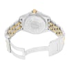 Back View Of {Caseback} Back Case And Open Stainless and Solid Gold Band Of Breitling C49350 Watch Pre Owned Condition