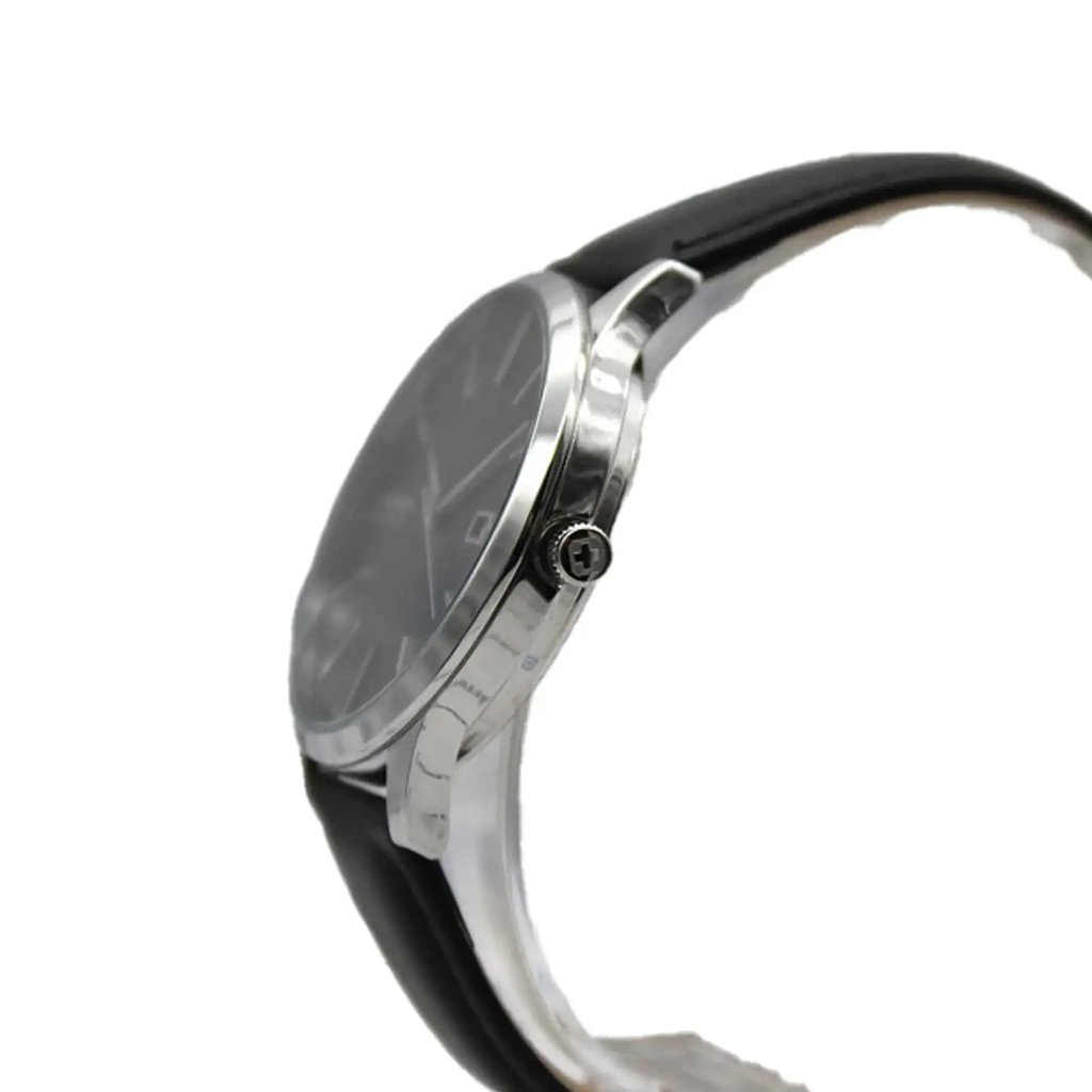 View Of Crown Facing Side Of Hanowa 16-4075.04.007 Stainless Steel Watch Unworn Condition