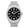 Front Full View Of Rolex 214270 Stainless Steel Watch Pre Owned Condition {Product Condition}