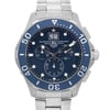 Up Close Front Facing Picture Of TAG Heuer CAN1011.BA0821 Stainless Steel Watch Pre Owned Condition