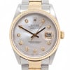 Up Close Front Facing Picture Of Rolex 16233 Stainless Steel Watch Pre Owned Condition