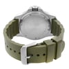 Back View Of Solid Back Case And Closed Rubber Band Of Victorinox 241683.1 Watch Pre Owned Condition