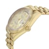View Of Crown Facing Side Of Rolex 118238 Gold 18kt Watch Pre Owned Condition