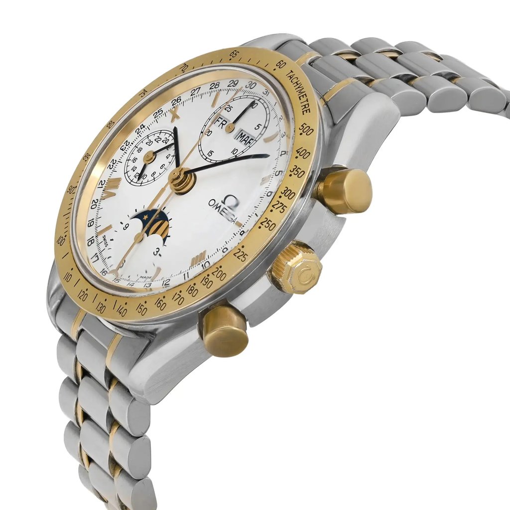 3rd image of OMEGA  Omega Speedmaster Triple Date Wristwatch, PreOwned condition