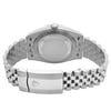 Back View Of Solid Back Case And Closed Stainless Steel Band Of Rolex 126334 Watch Unworn Condition