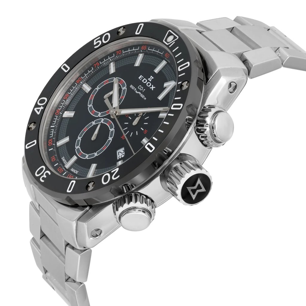 4th image of Edox CO-1 Wristwatch, PreOwned condition